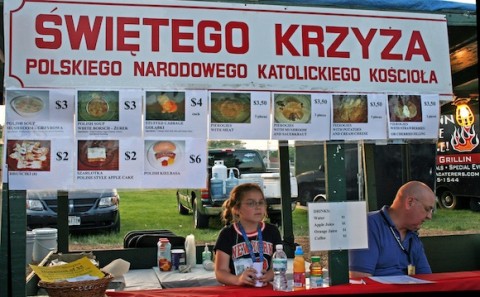 Holy Cross Food Concession at Baltimore Polish Festival